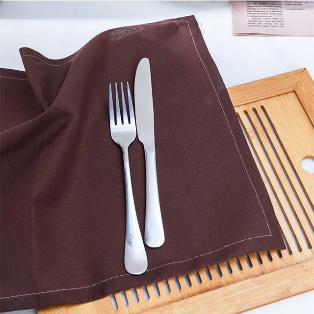 Customized Simple Cloth Napkin Folding
