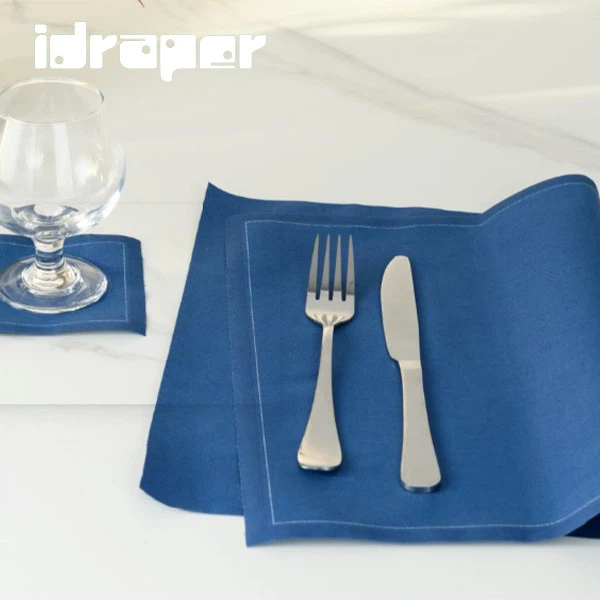 Premium Blue Cloth Napkins Factory